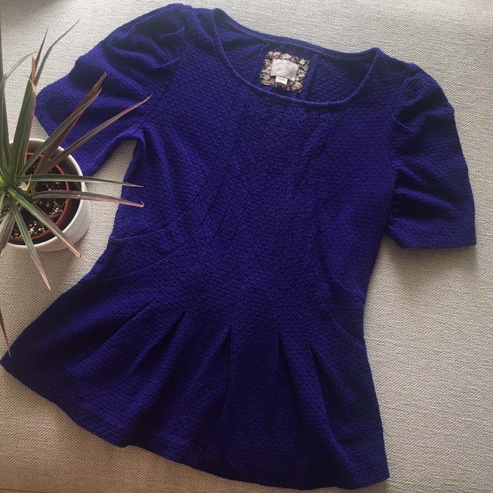 Anthropologie Postmark Knit Blouse